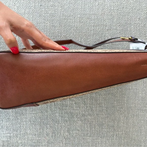 Fossil Elina Convertible Backpack Beige/Brown SHB2976268 brand new with tag - Picture 11 of 16